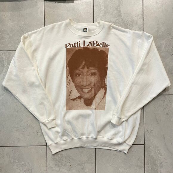 Vintage 80s Patti LaBelle Crewneck Sweater Size XXL Unisex - Picture 1 of 8